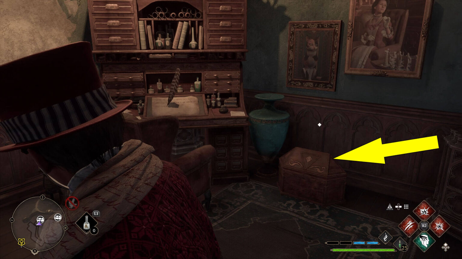 Library Annex Collection Chest Locations Hogwarts Legacy