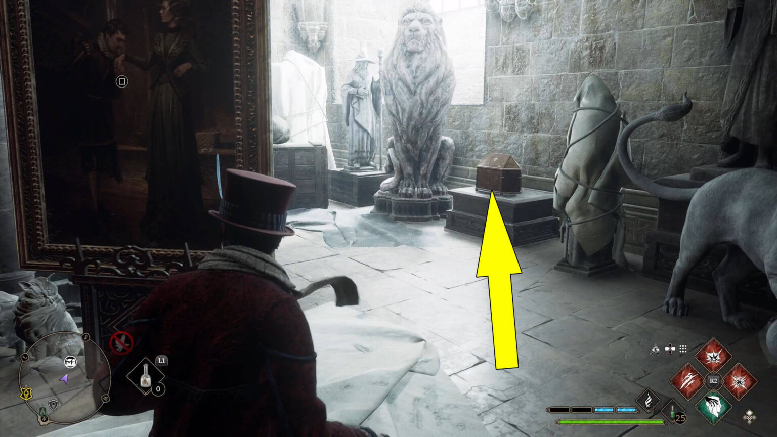 Library Annex Collection Chest Locations Hogwarts Legacy