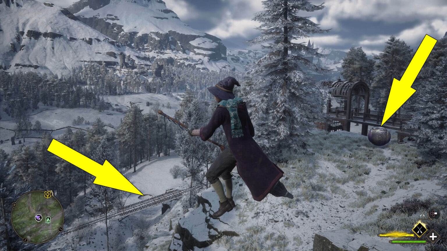 Hogwarts Valley Merlin Trial Locations Hogwarts Legacy