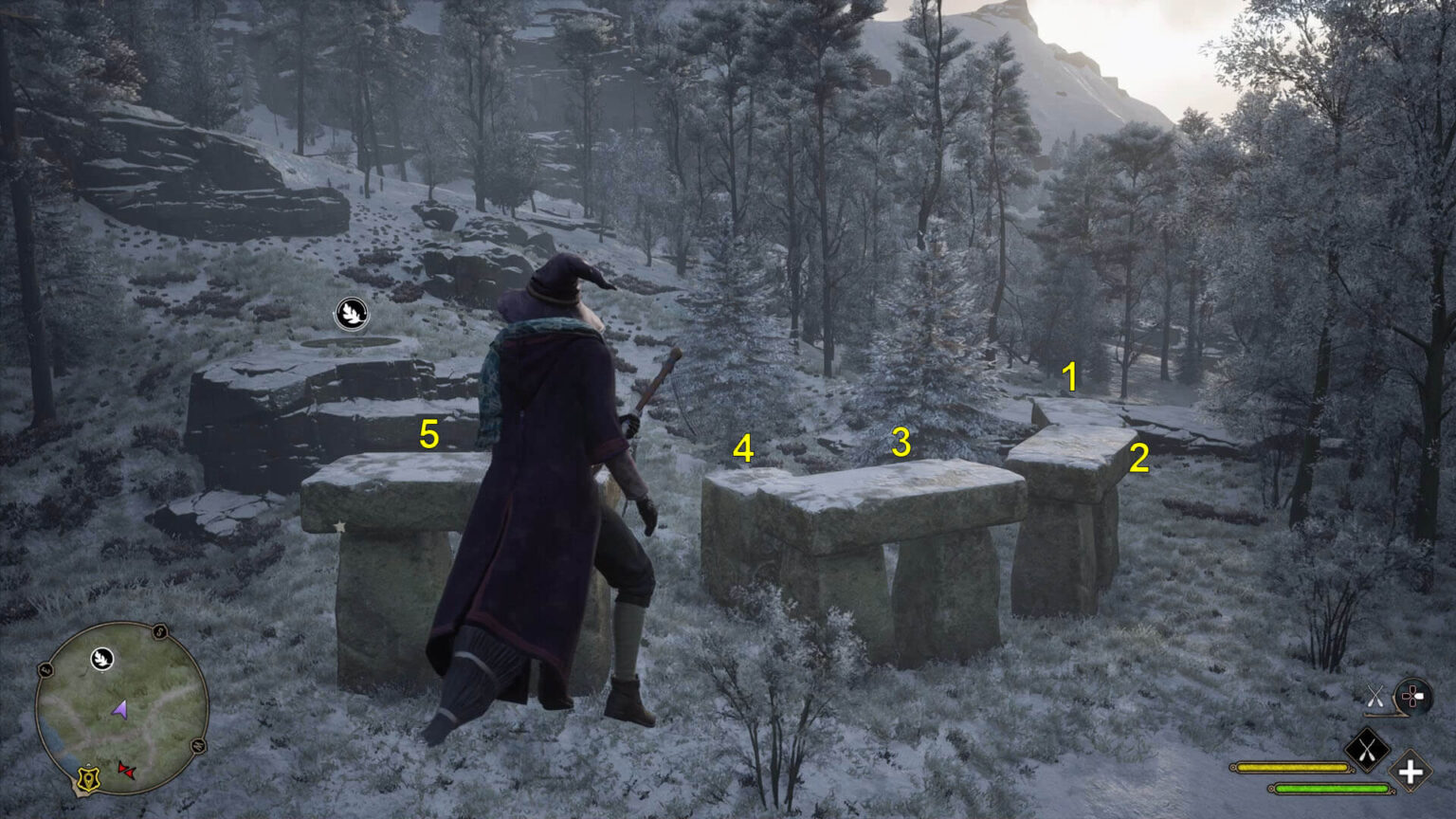 Hogwarts Valley Merlin Trial Locations Hogwarts Legacy