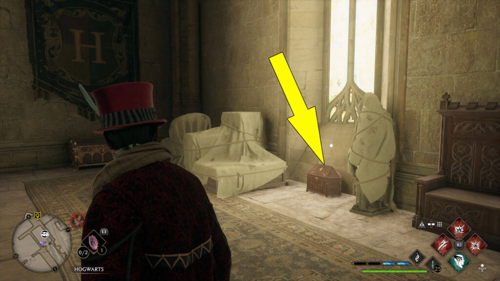 Where To Find All Hogwarts Legacy Great Hall Collection Chests Collectibles