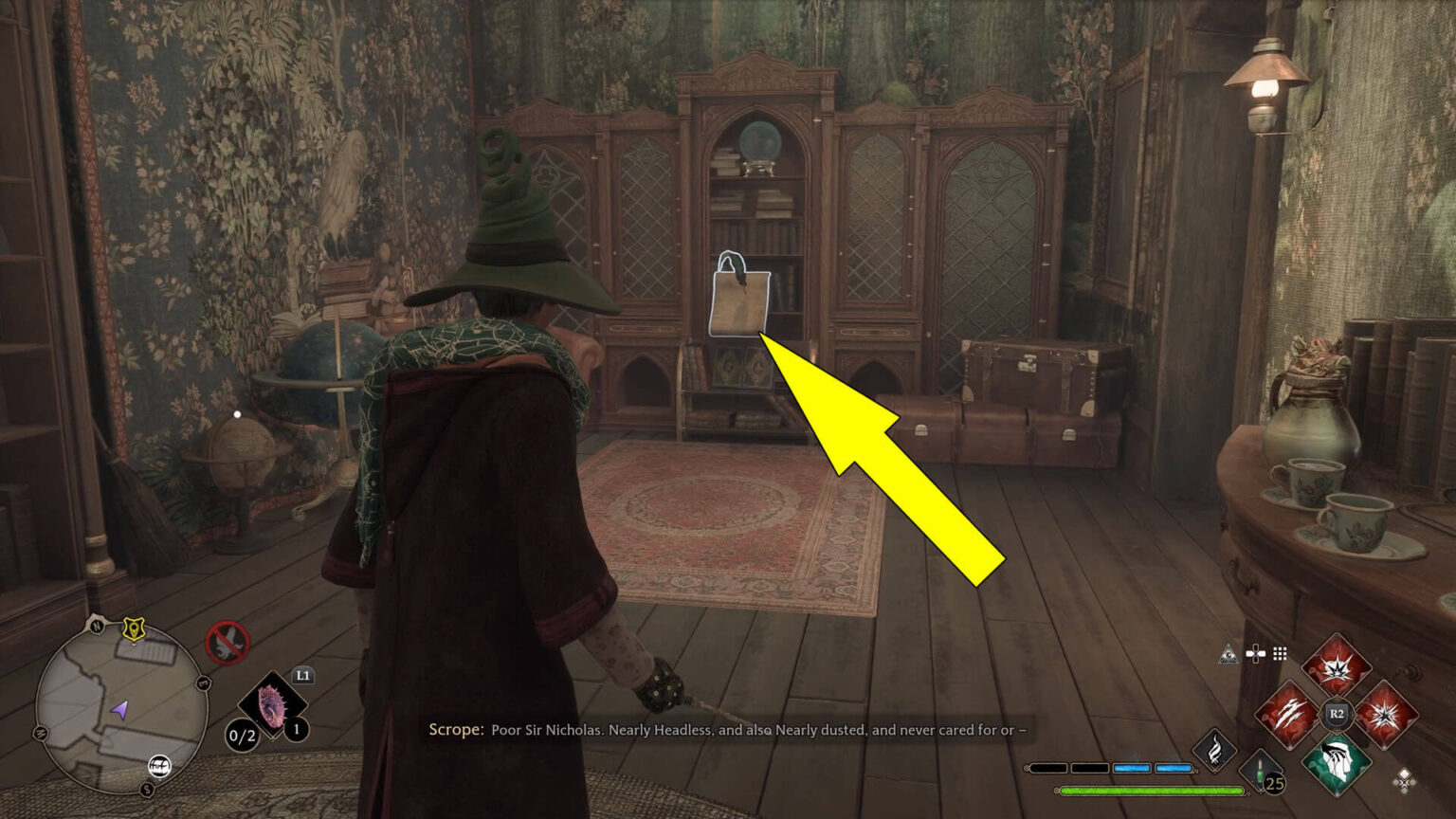 South Wing Field Guide Page Locations Hogwarts Legacy