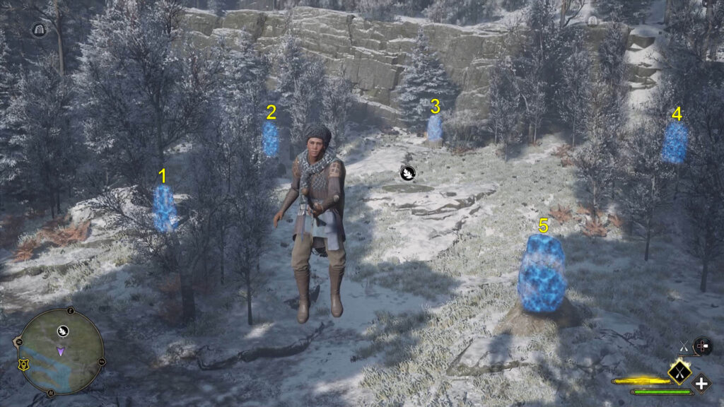 Where To Find Hogwarts Legacy South Hogwarts Region Merlin Trials
