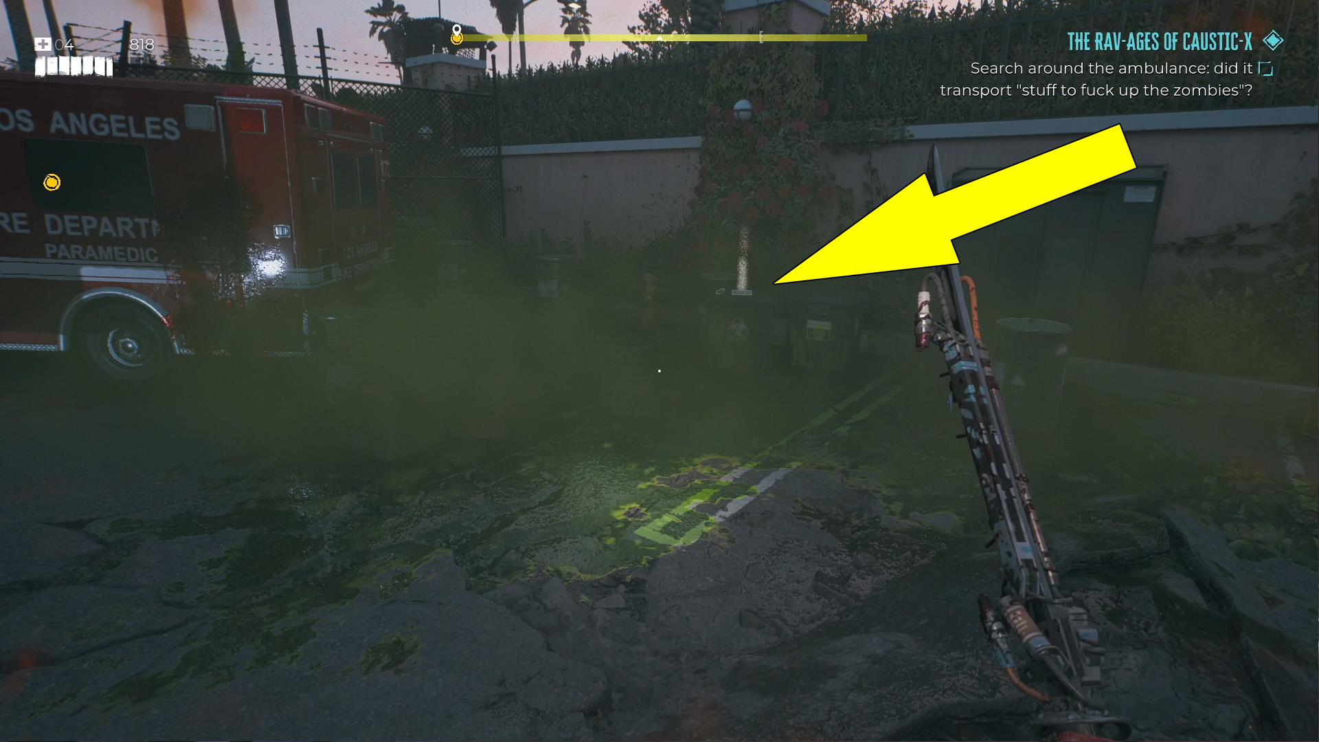 RavAges Of CausticX Side Quest Walkthrough Dead Island 2