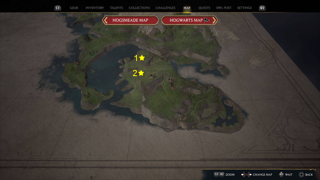 Hogwarts Legacy Clagmar Coast Field Guide Pages Locations Map