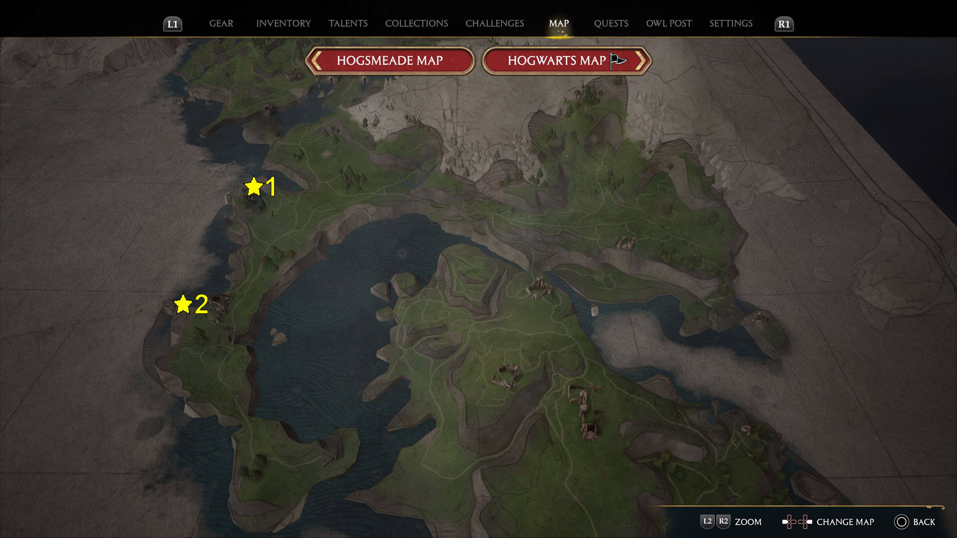 Manor Cape Landing Platform Locations Hogwarts Legacy