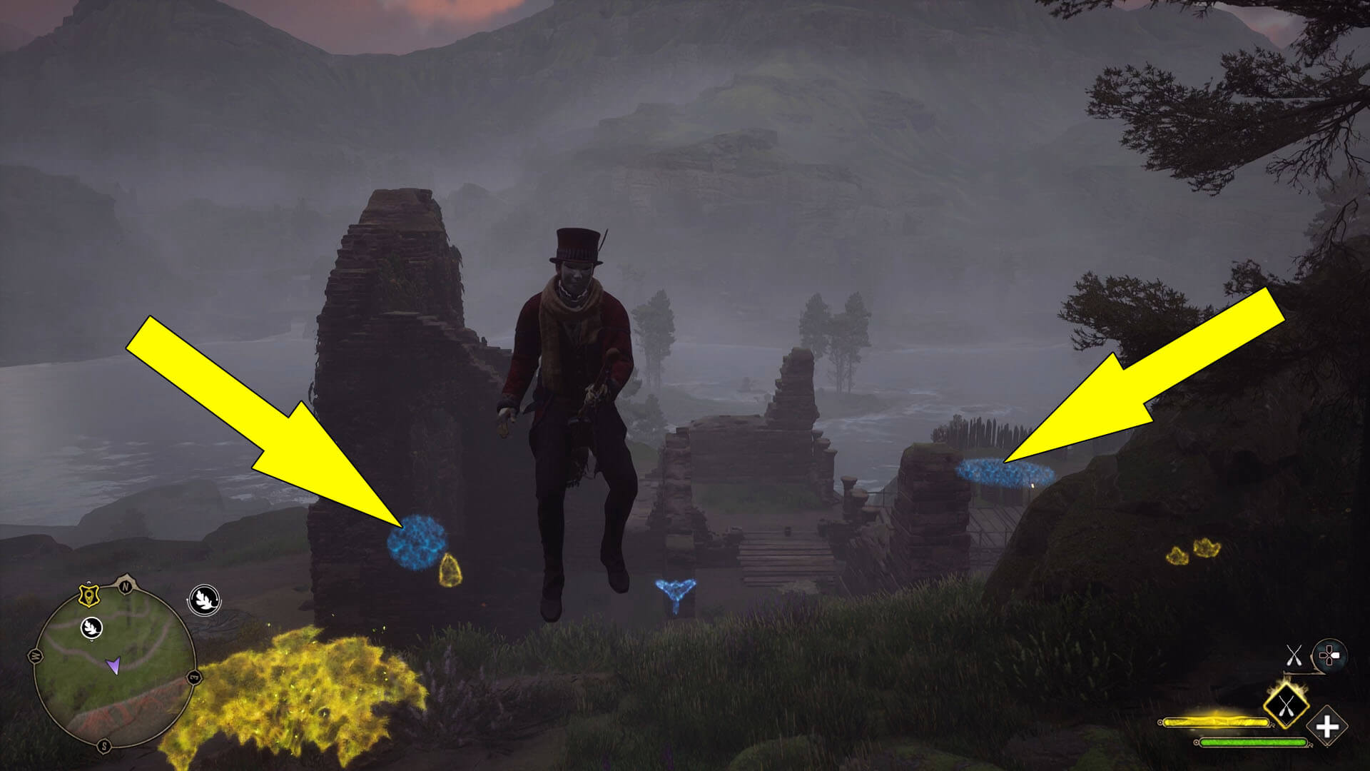 Marunweem Lake Merlin Trial Locations Hogwarts Legacy