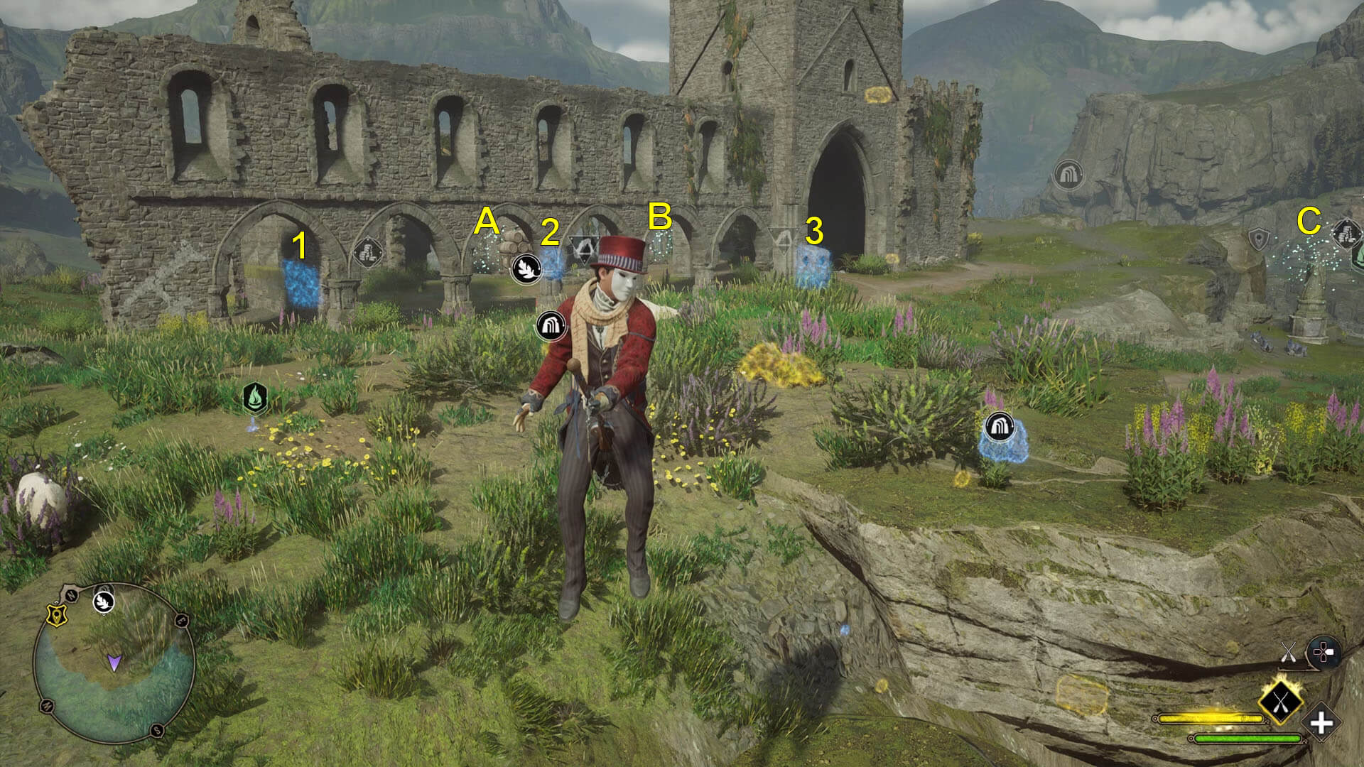 Marunweem Lake Merlin Trial Locations Hogwarts Legacy