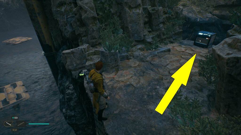 Star Wars Jedi Survivor Derelict Dam Chest Collectible Location
