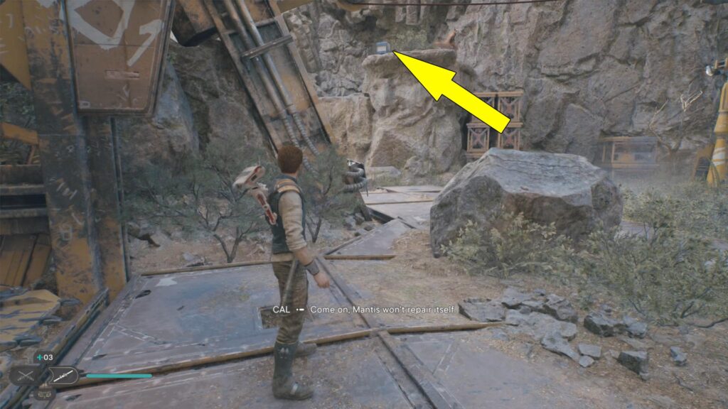 Star Wars Jedi Survivor Gorge Crash Site Chests Locations