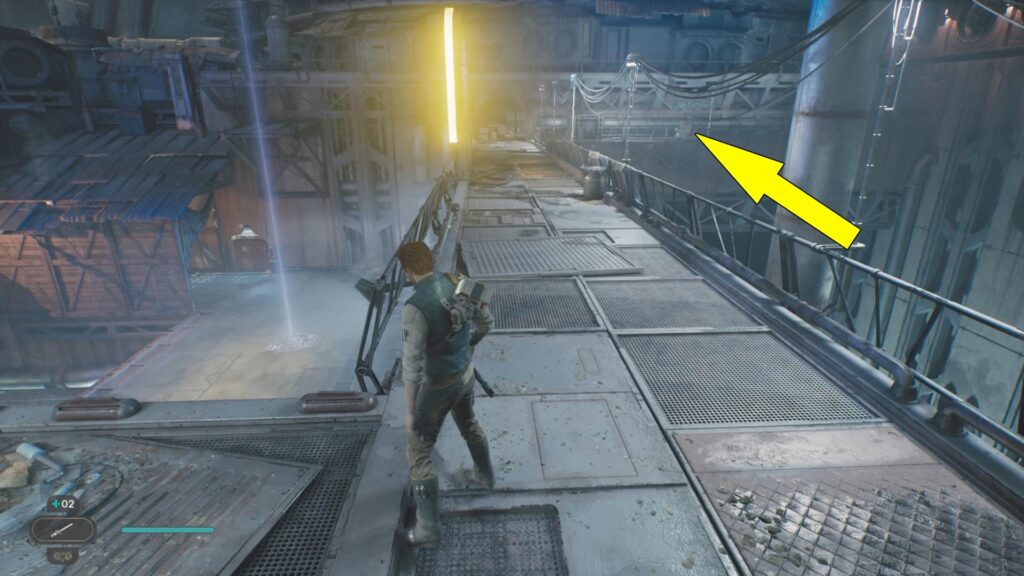 SW Jedi Survivor Coruscant Rooftops Treasure Location