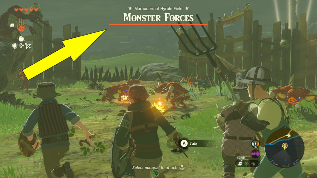 Legend Of Zelda Tears Of The Kingdom Bring Peace To Hyrule Field Monster Forces