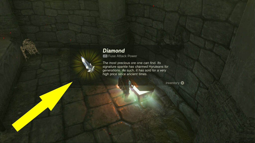 legend of zelda tears of the kingdom diamond treasure chest - GameClubz