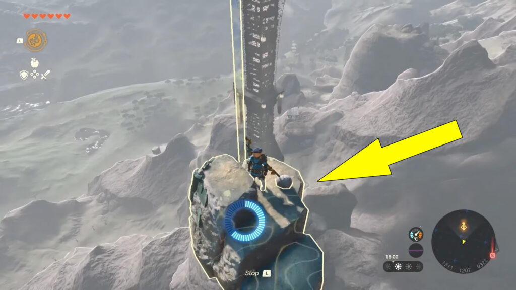 legend of zelda tears of the kingdom eldin canyon skyview tower location solution - GameClubz
