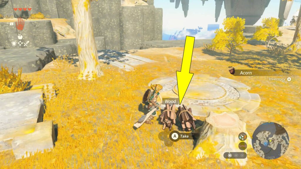 Legend Of Zelda Tears Of The Kingdom How To Get Wood