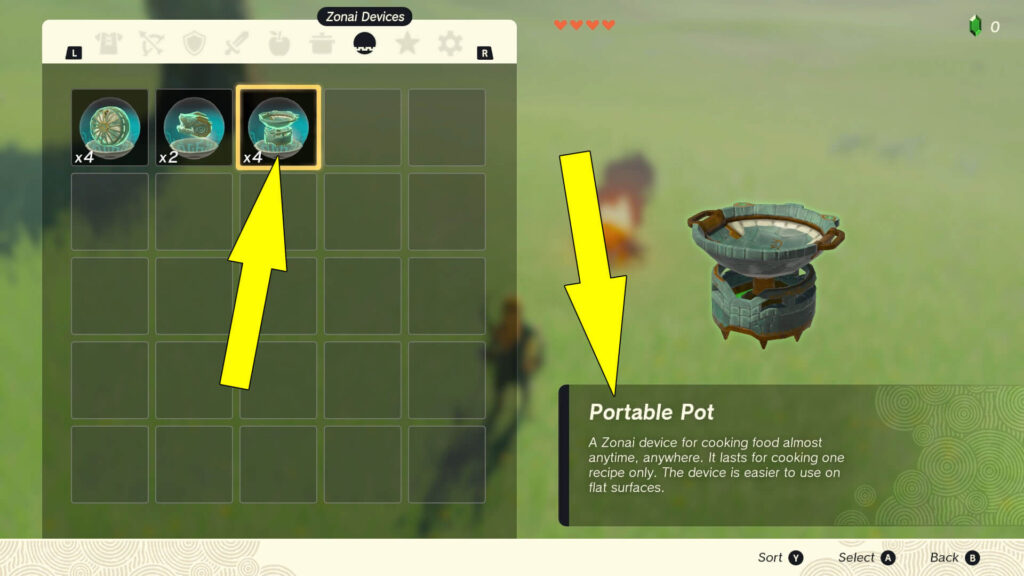 Legend Of Zelda ToTK How To Cook