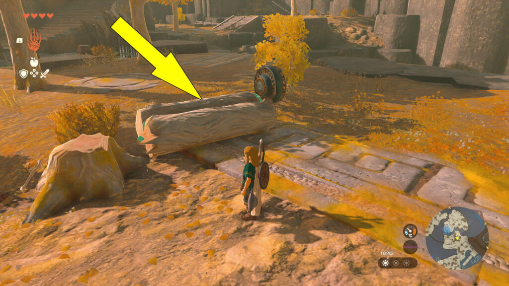 Legend Of Zelda TOTK How To Cut Trees