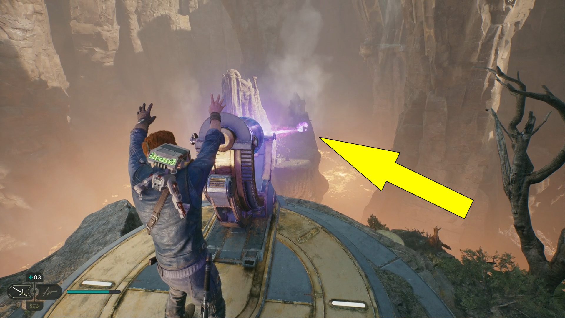 Devastated Settlement Orb Puzzle Solution SW Jedi Survivor