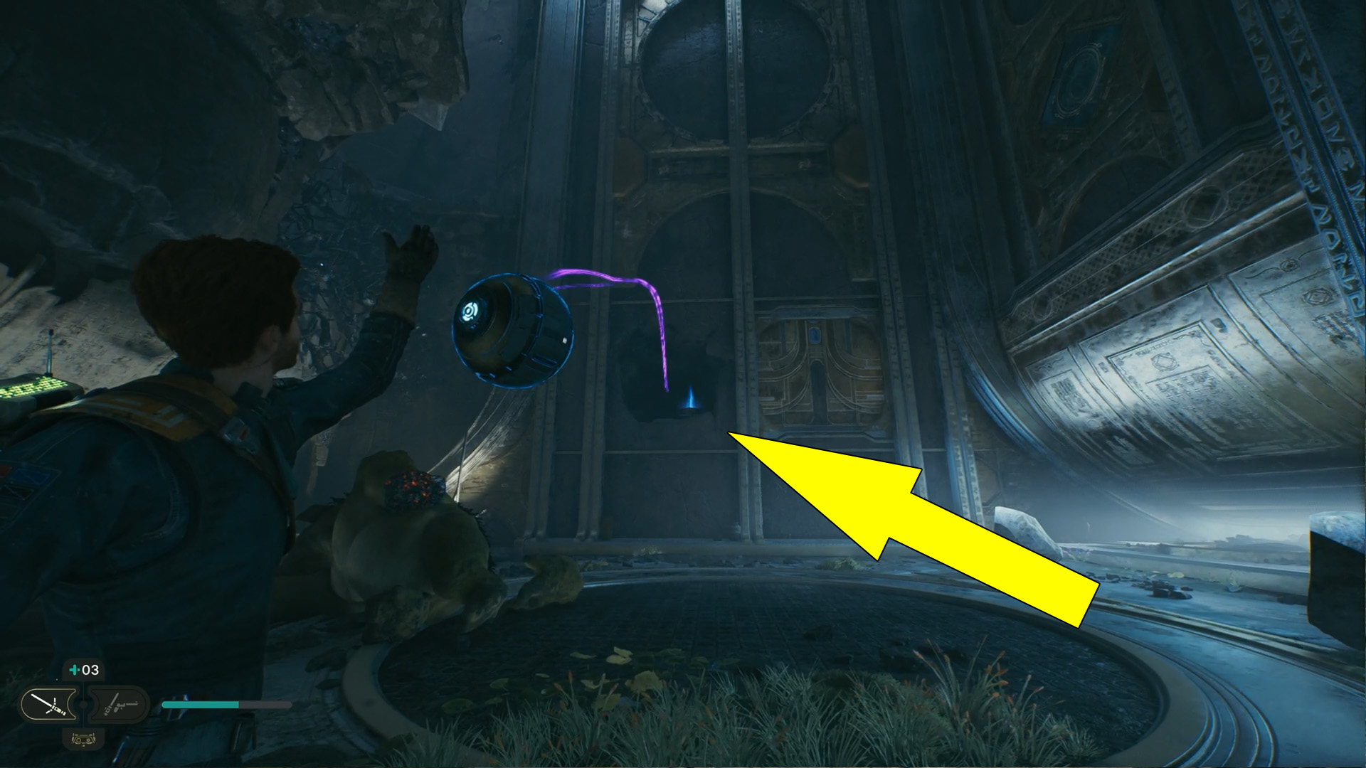 Devastated Settlement Orb Puzzle Solution SW Jedi Survivor