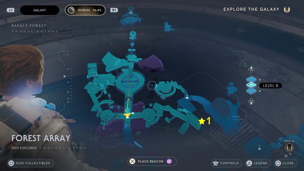 Star Wars Jedi Survivor Forest Array Seed Pod map location