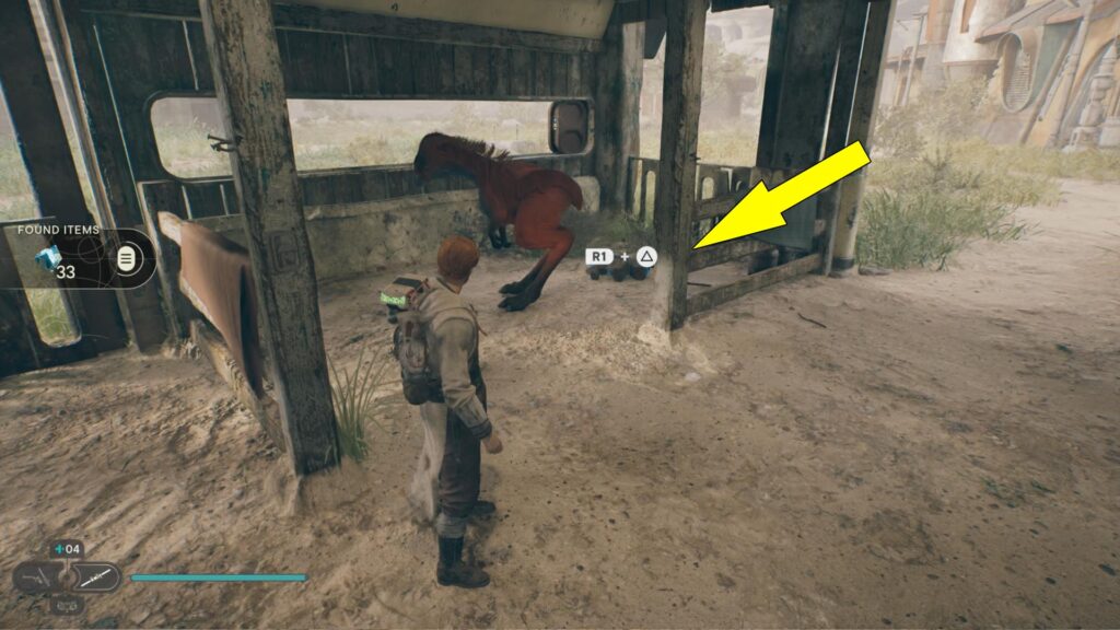 Star Wars Jedi Survivor All Rambler's Reach Outpost Stable Priorite Shard Location