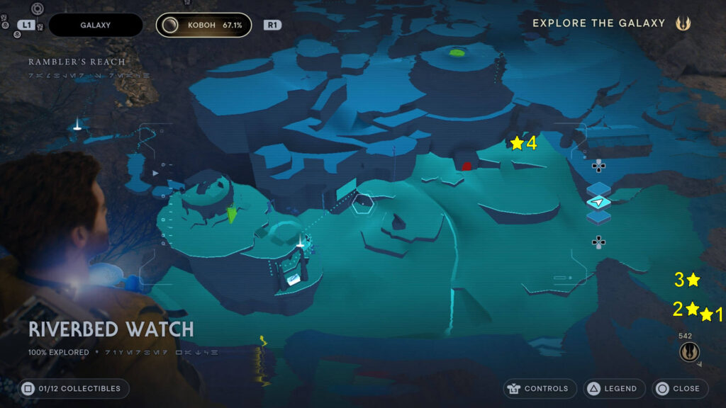 Star Wars Jedi Survivor Riverbed Watch Seed Pods Locations Map