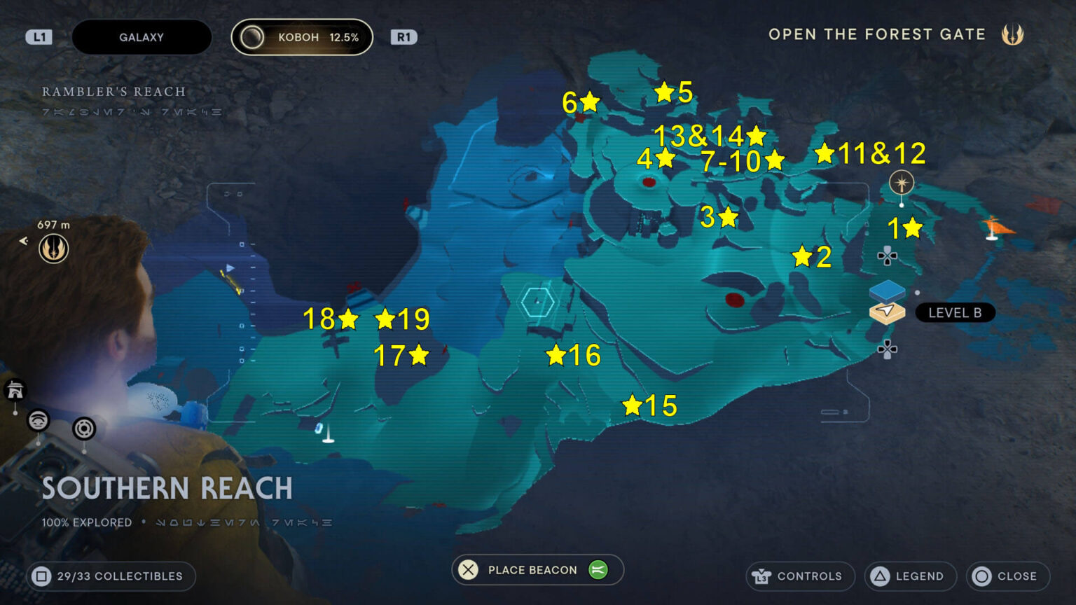 Southern Reach Seed Pods Locations SW Jedi Survivor Guide
