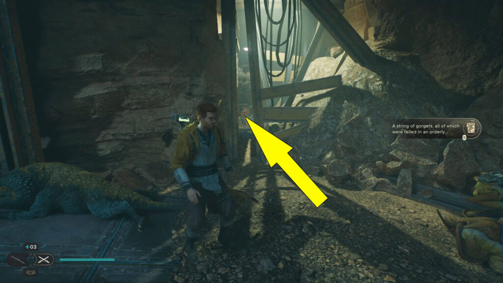 SW Jedi Survivor Sodden Grotto Treasures locations