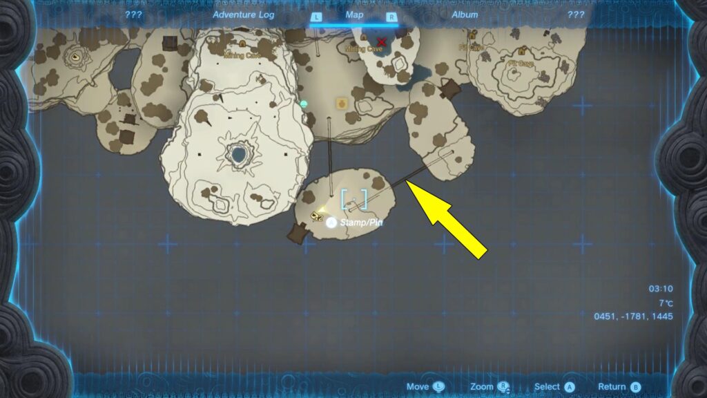 Zelda Tears Of The Kingdom Great Sky Island Broken Rail Location