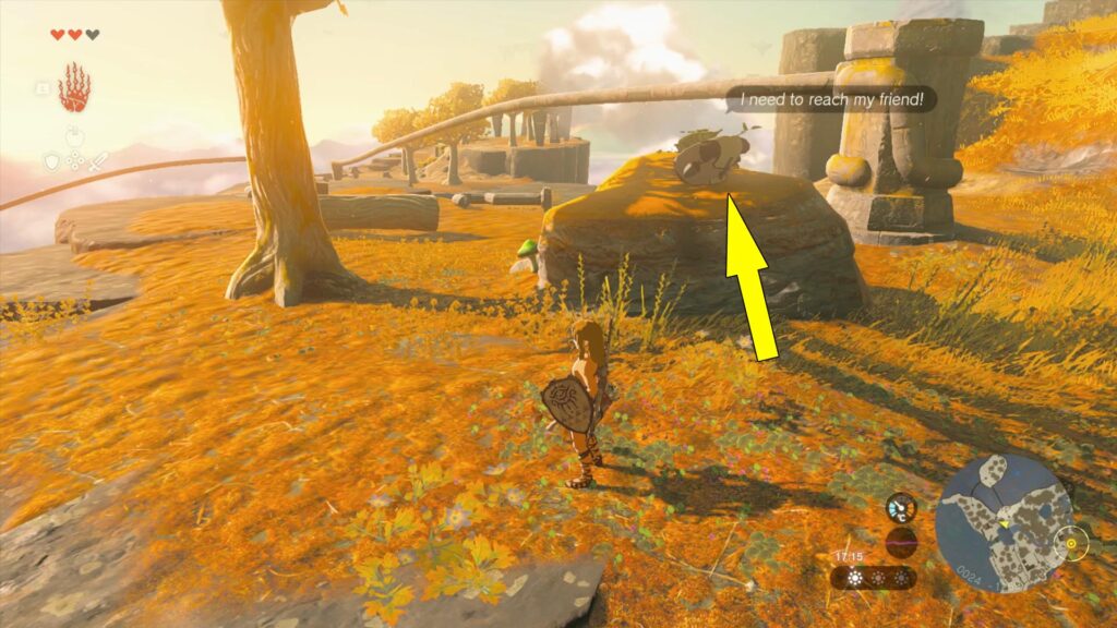Zelda Tears of The Kingdom Great Sky Island Korok friend