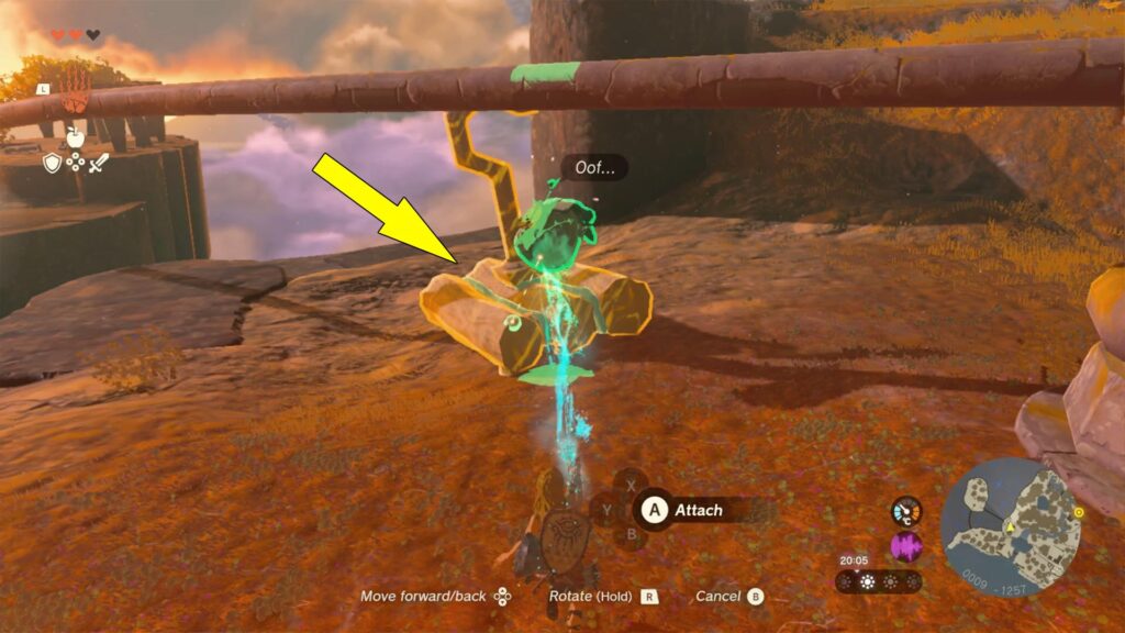 Zelda Tears of The Kingdom Great Sky Island Stone Korok Friend