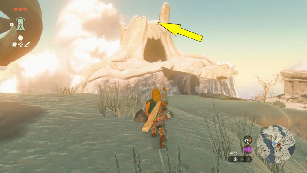 Zelda Tears Of The Kingdom Hollow Tree Stone Circle Puzzle
