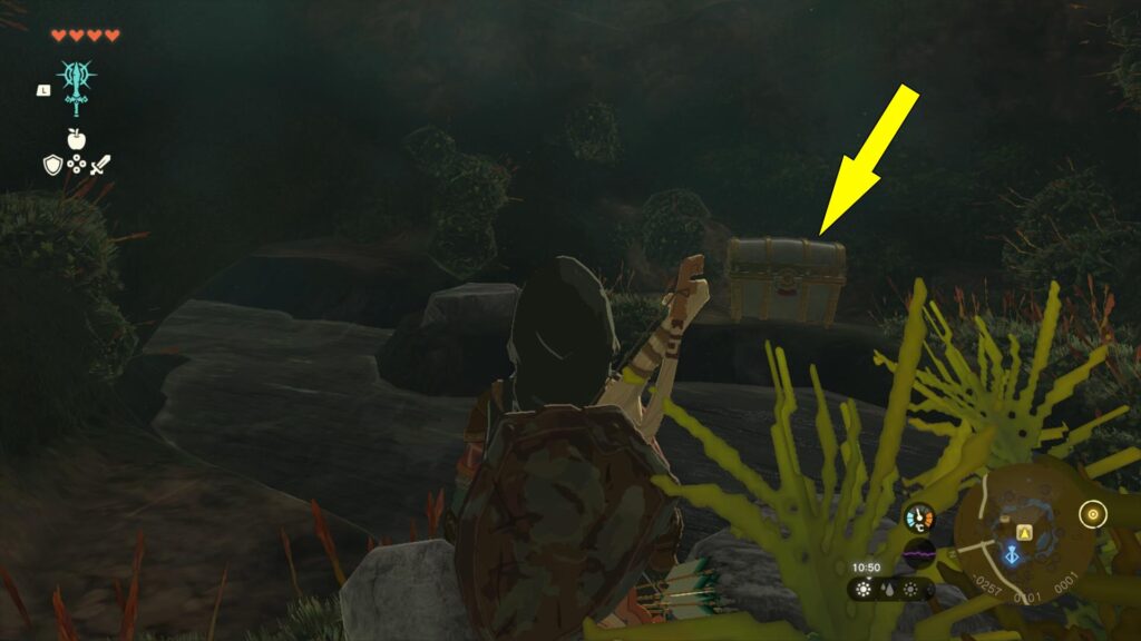 Legend Of Zelda ToTK Lookout Landing Well Chest