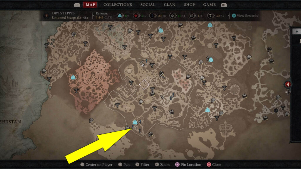 Diablo 4 Augury of Bones quest becomes available from the start of Act 3