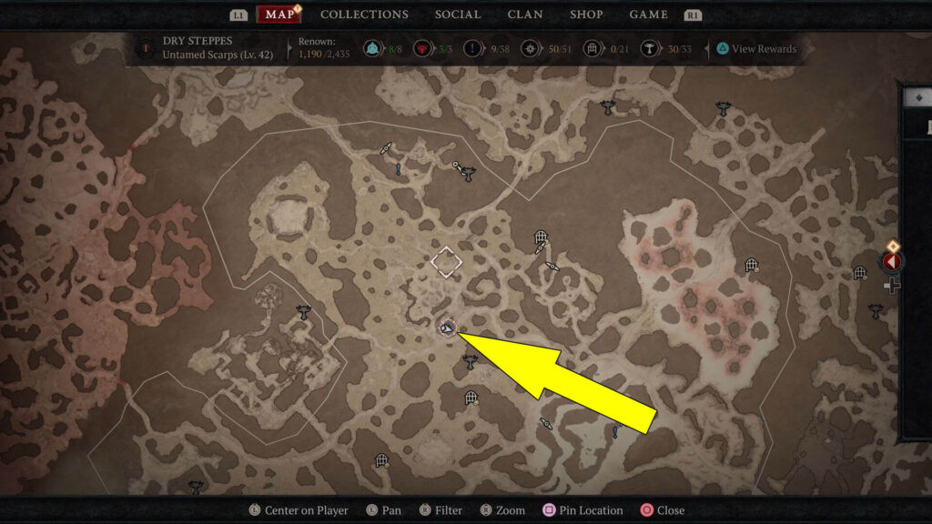 The missing barbarians are located south of Crane Tribe Hutmoot