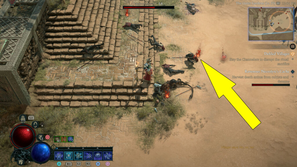 D4 Cultists and Demons Death Anima