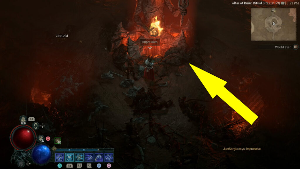 diablo 4 the way of the three quest baal statue location - GameClubz