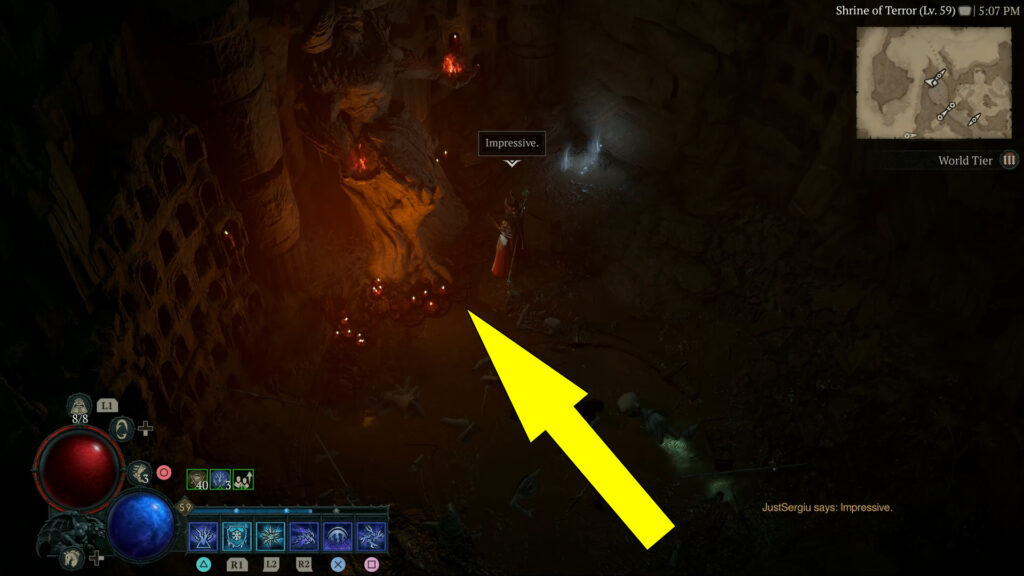 diablo 4 the way of the three quest diablo statue location - GameClubz