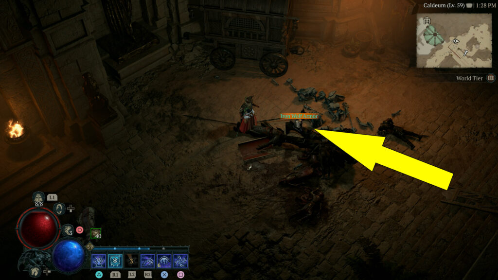 D4 To Serve Again Iron Wolf Armor Location