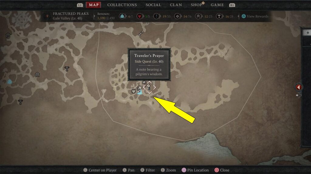 Diablo 4 Traveler’s Prayer requires your presence in Yelesna.