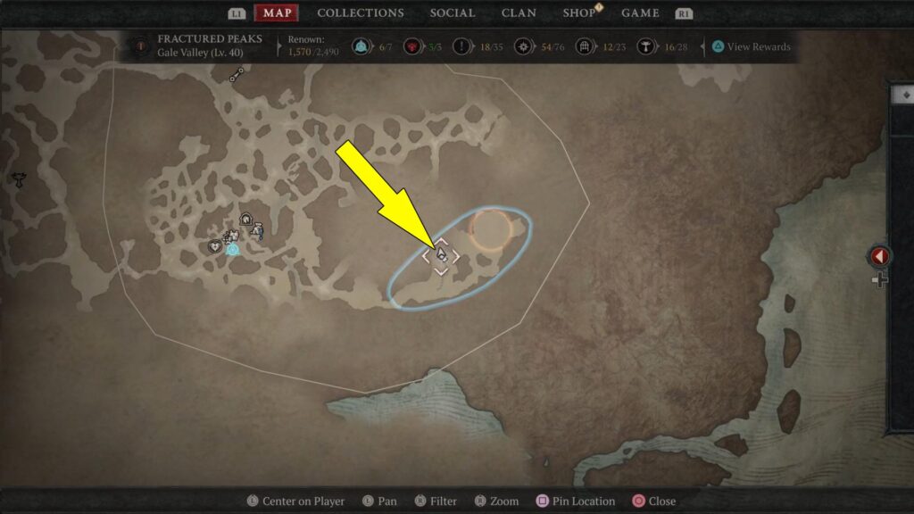 Feodor is found in Gnarled Timbers area.
