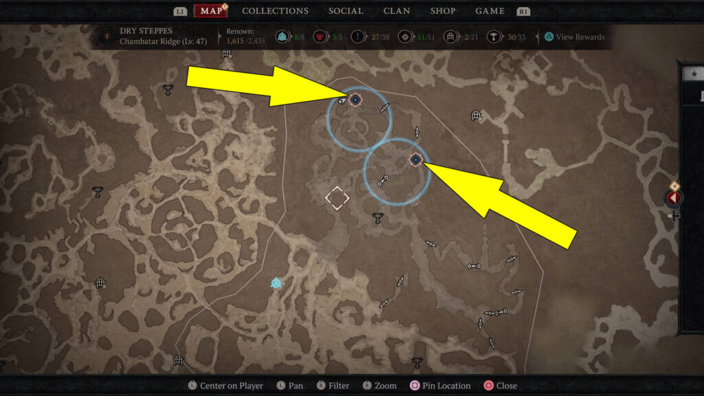 The bracelets are found on the north side of the Chambatar Ridge area