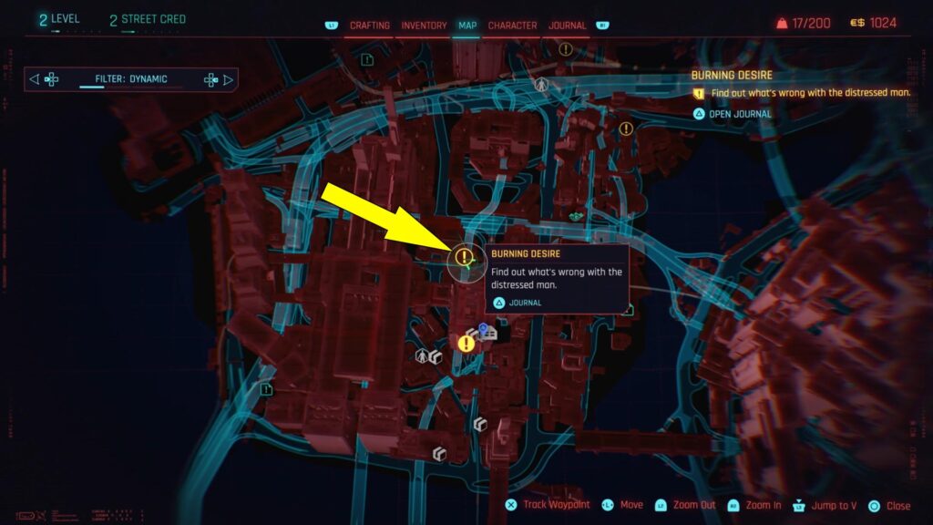 Cyberpunk 2077: Burning Desire walkthrough