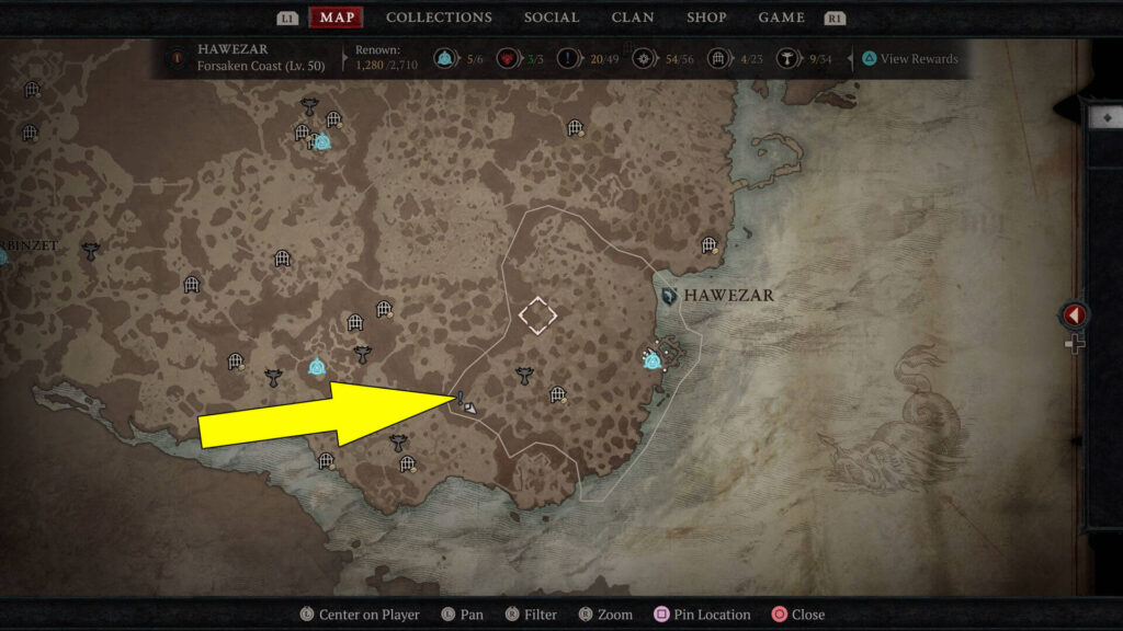 Diablo 4 Bad Blood becomes available after completing the Necrotic Research side-quest