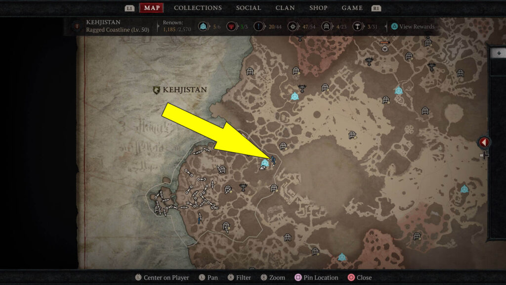 Diablo 4 Guardians of the Pit side-quest becomes available from the start of Act 4