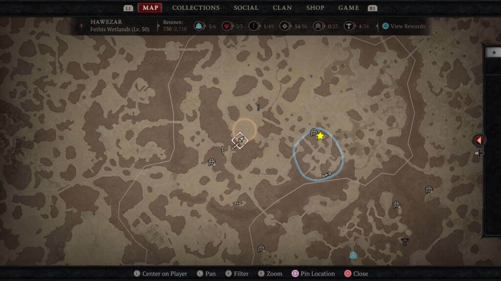 Johanna's corpse is found next to some stairs in Maugan's Folly