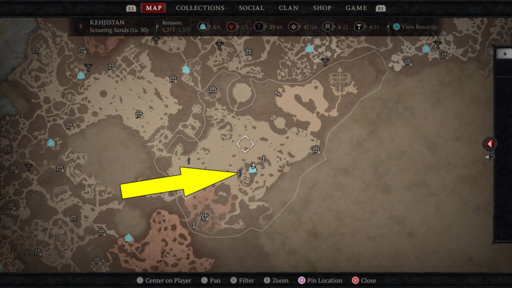 Diablo 4 Traces of Iron side-quest becomes available from the start of Act 4