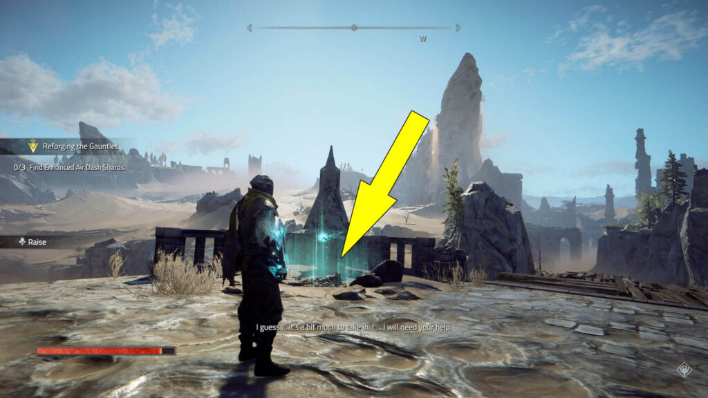 Anvil #2 is found next to a broken bridge