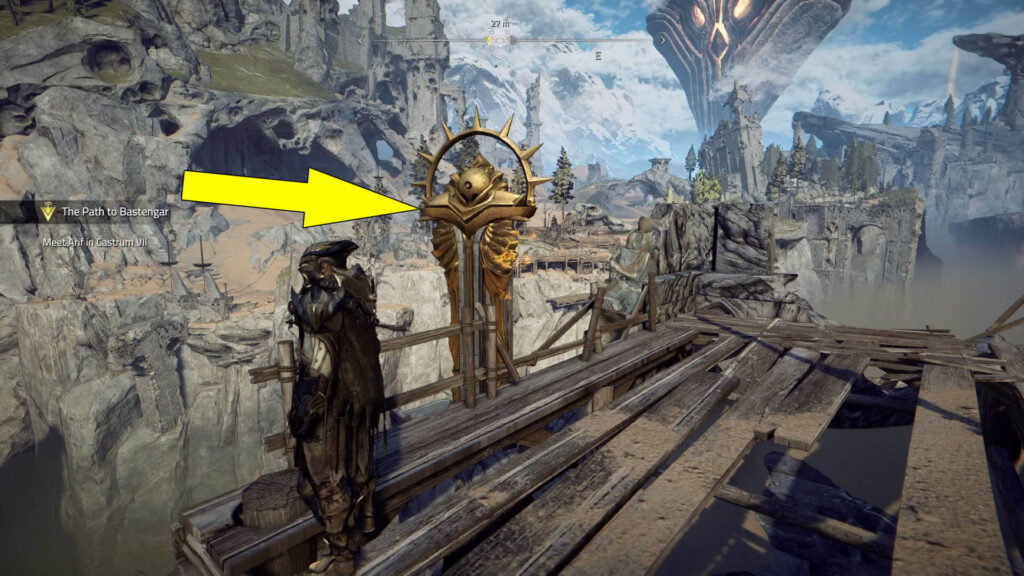 Heavenly Shrine #1 is found on the east side of the Shattered Keep in the western part of the Caladrias Forbidden Lands region