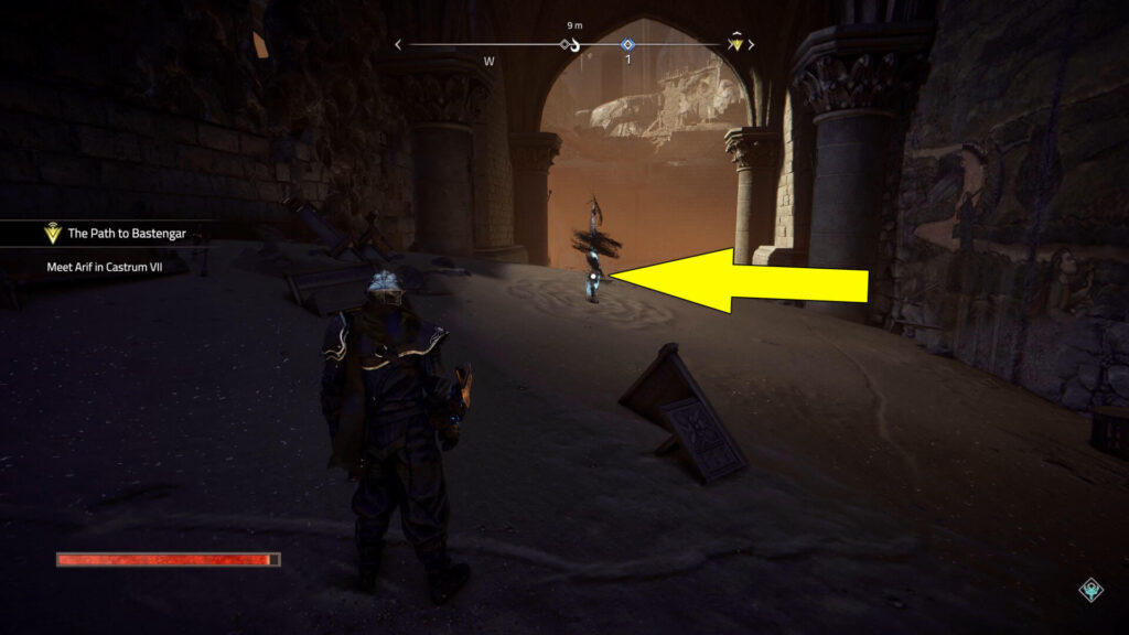 Sand Echo #3 is found on the ground guarded by two level three Shellbashers